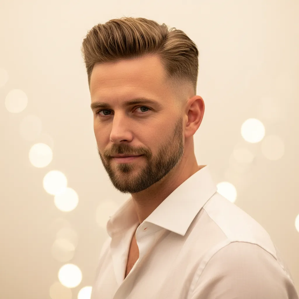 Modern heren fade — Kapsalon Montfoort
